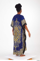  Dina Moses dressed standing traditional long decora african dress whole body 0006.jpg